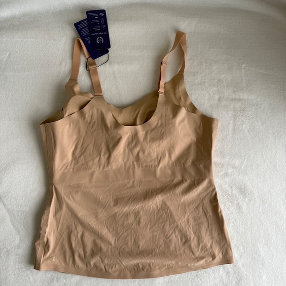Honeylove Bra Camisole Shapewear Nude‎ 2X Built-In Support Tank NWT - Picture 6 of 13